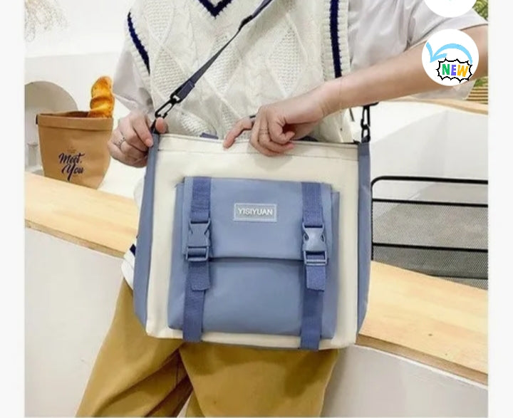 5 Piezas Kit Combo Mochila Escolar Kawa